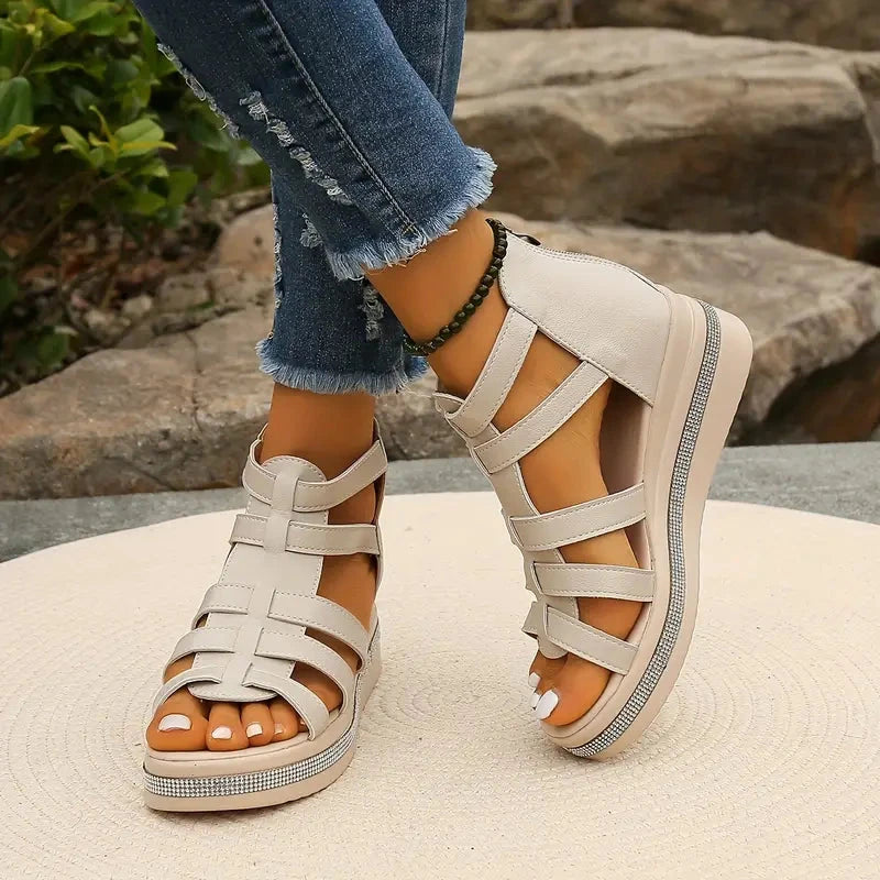 Capri | Orthopedic Gladiator Sandals – Comfortable Summer Sandals with Arch Support TARHUS