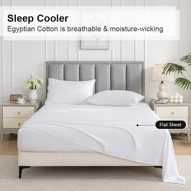 Egyptian Cotton Flat Sheet TARHUS Flat Sheet