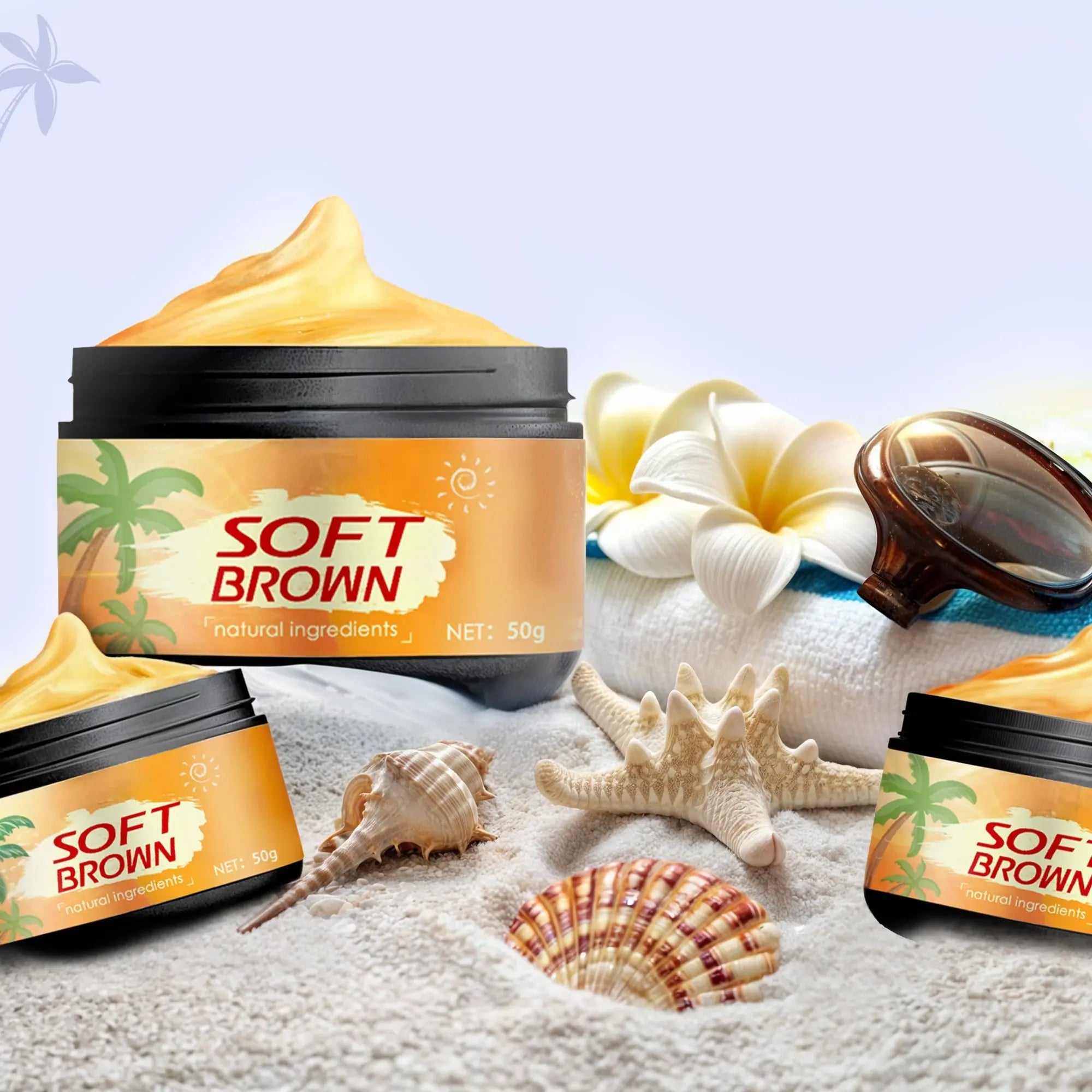 Beach Tanning Cream – Fast-Acting Bronzing Lotion - TARHUS