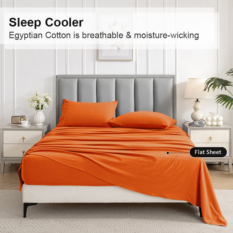 Egyptian Cotton Flat Sheet TARHUS Flat Sheet
