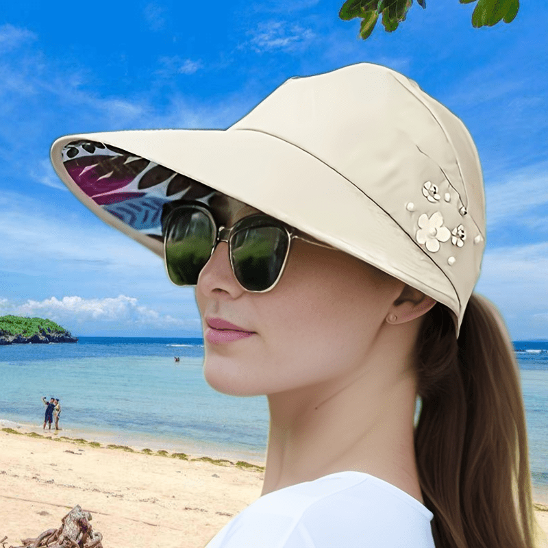 Women’s Foldable Sun Hat – Lightweight Outdoor Fashion Cap for Beach TARHUS