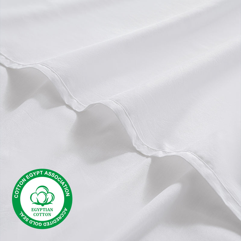 Green Egyptian Cotton Flat Sheet TARHUS Flat Sheet