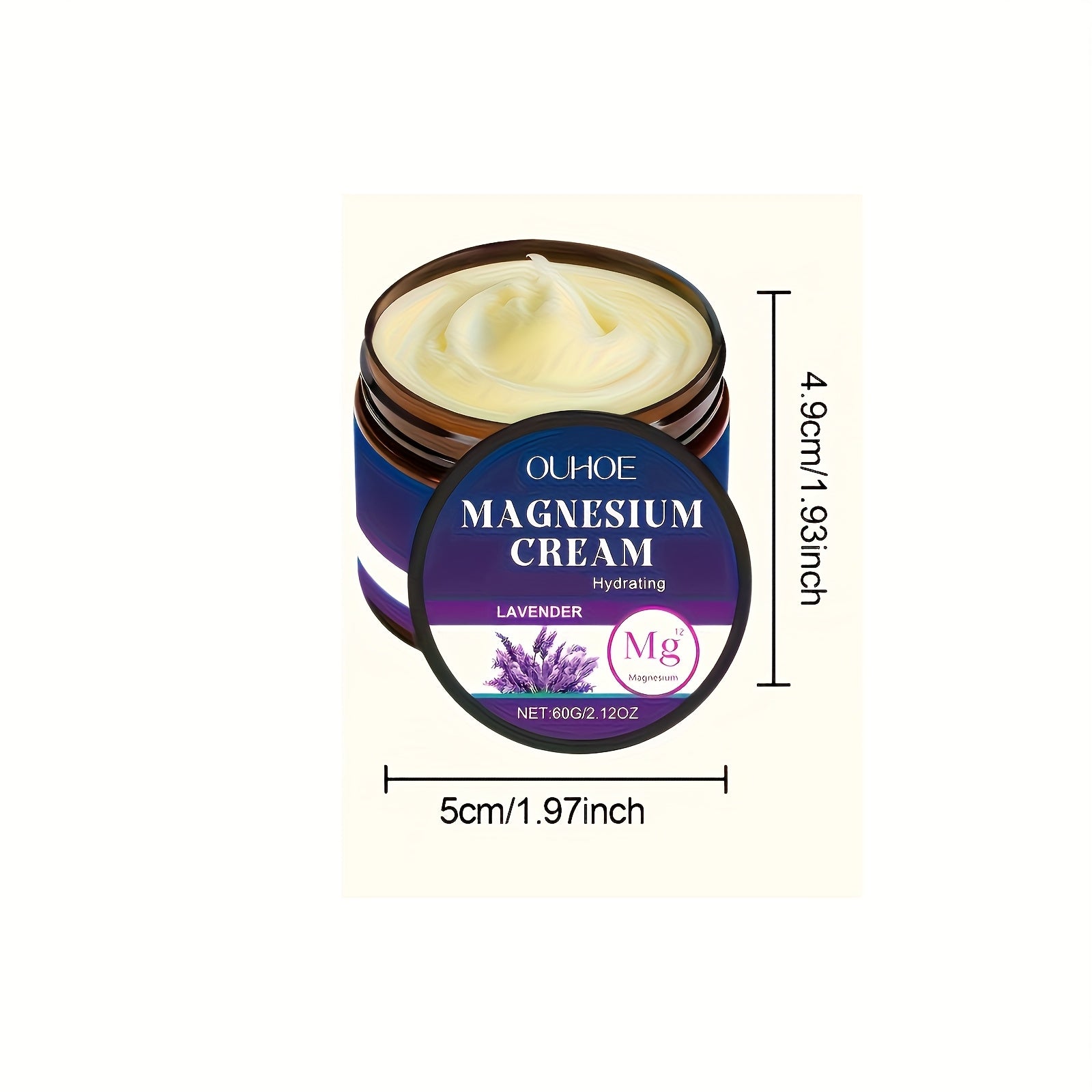 1+1 FREE | Magnesium Body Cream with Lavender & Hyaluronic Acid - TARHUS