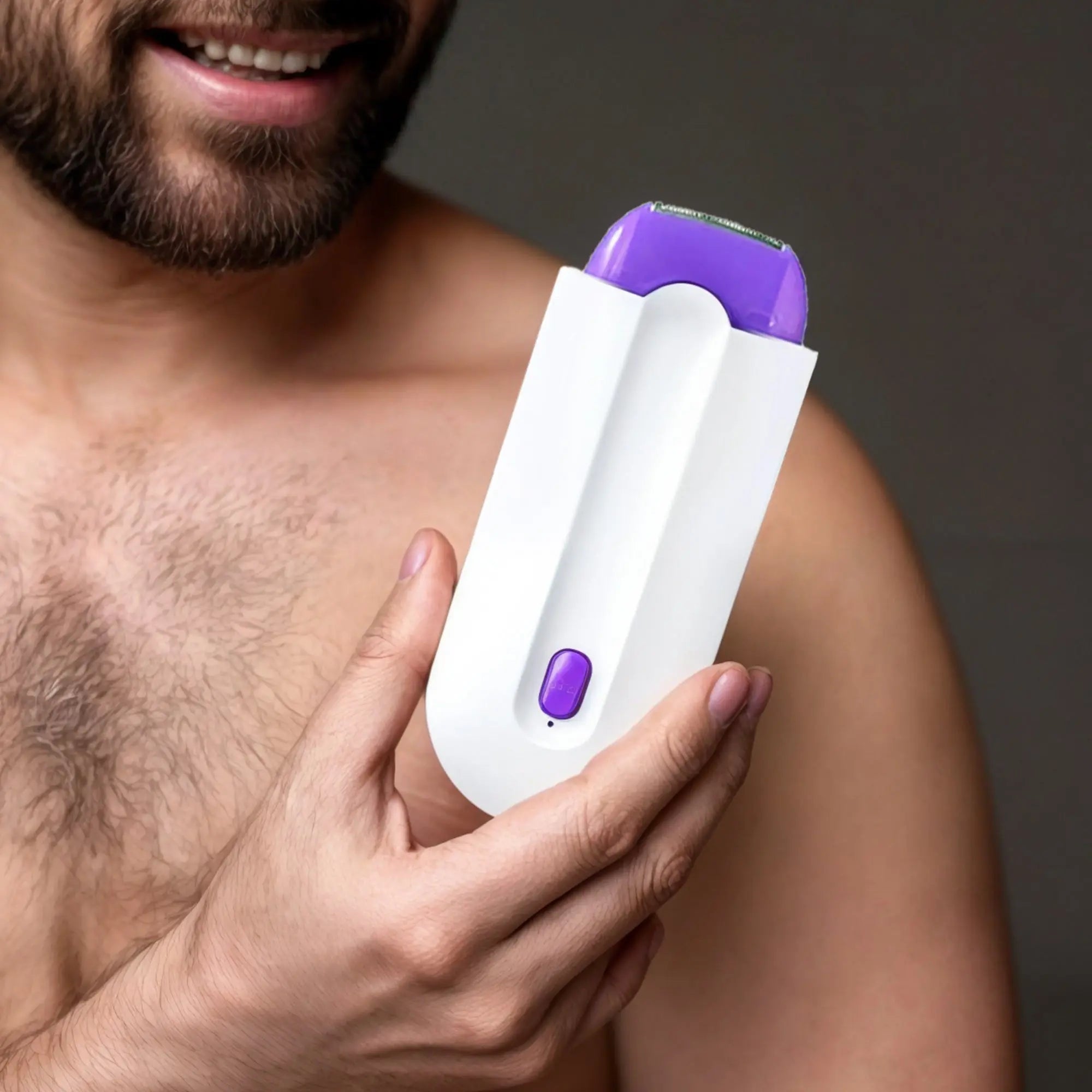 Men’s Instant Smooth Hair Eraser – Painless Hair Removal Tool for Chest, Arms, Back & Legs - TARHUS