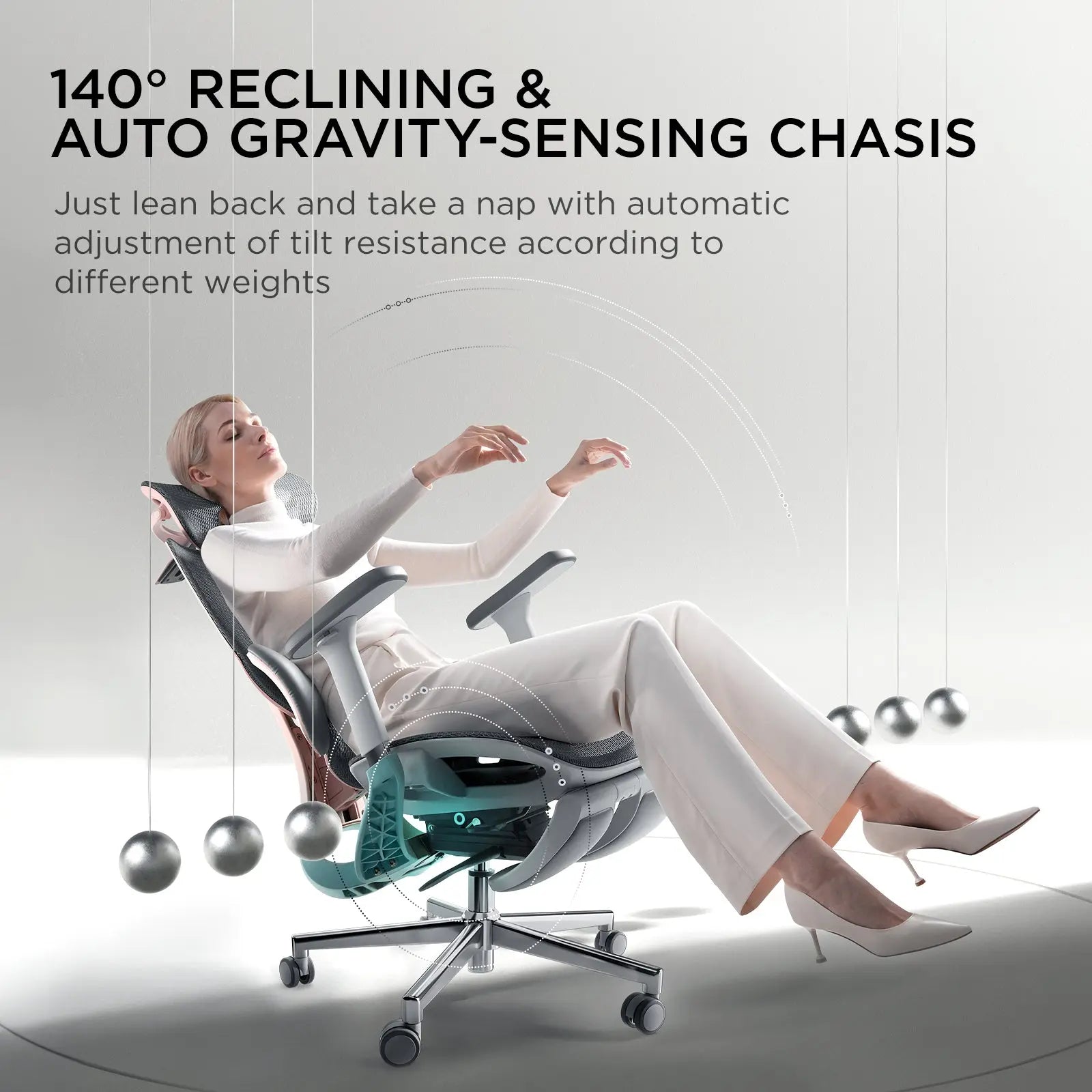 Pro Ergonomic Chair with Footrest - TARHUS