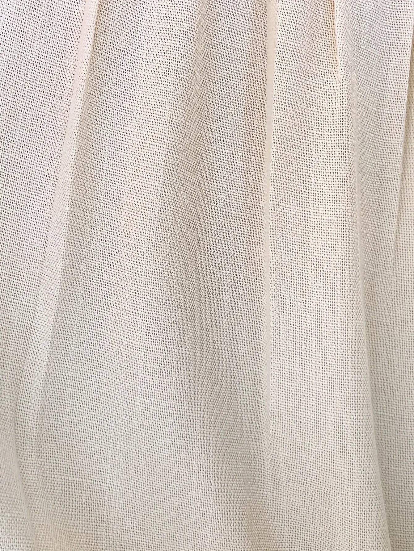 Beige Off-Shoulder Blouse for Women – Ruffle Detail, Short Sleeve Summer Top - TARHUS