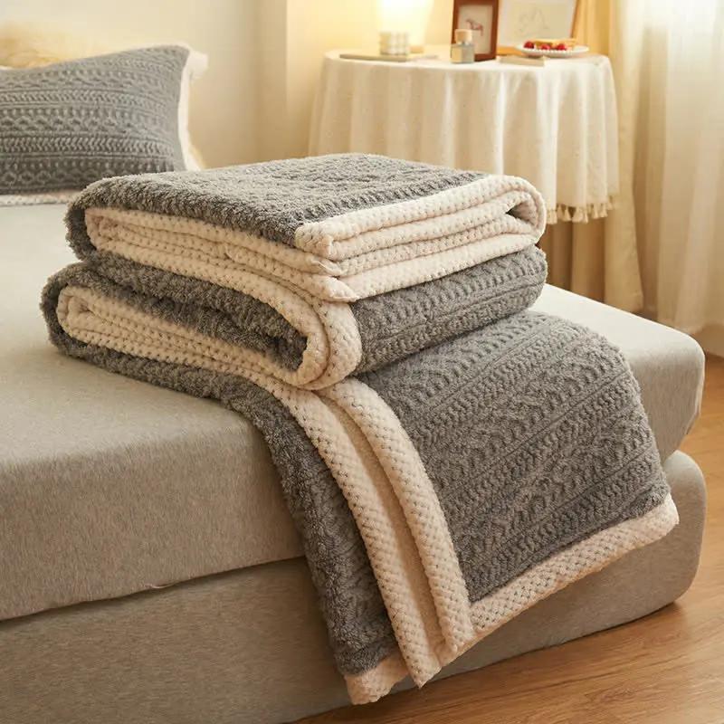 Ultra-Soft Fleece Blanket - Cozy Winter Bedding for Bedroom - TARHUS