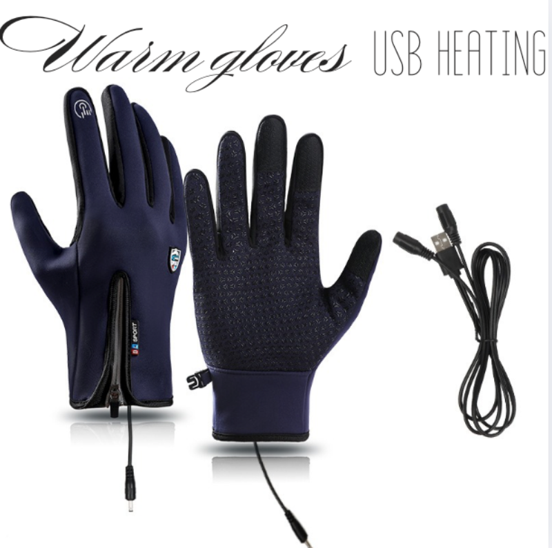 Outdoor Heated Gloves | Windproof & Waterproof – Plus Velvet Warmth TARHUS Care & Health