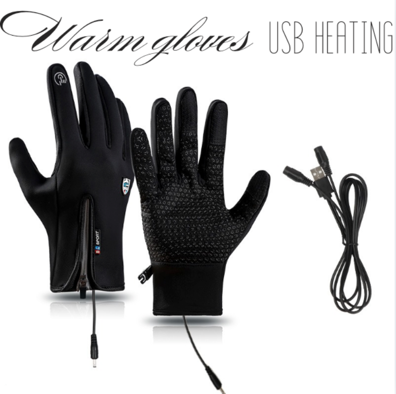 Outdoor Heated Gloves | Windproof & Waterproof – Plus Velvet Warmth TARHUS
