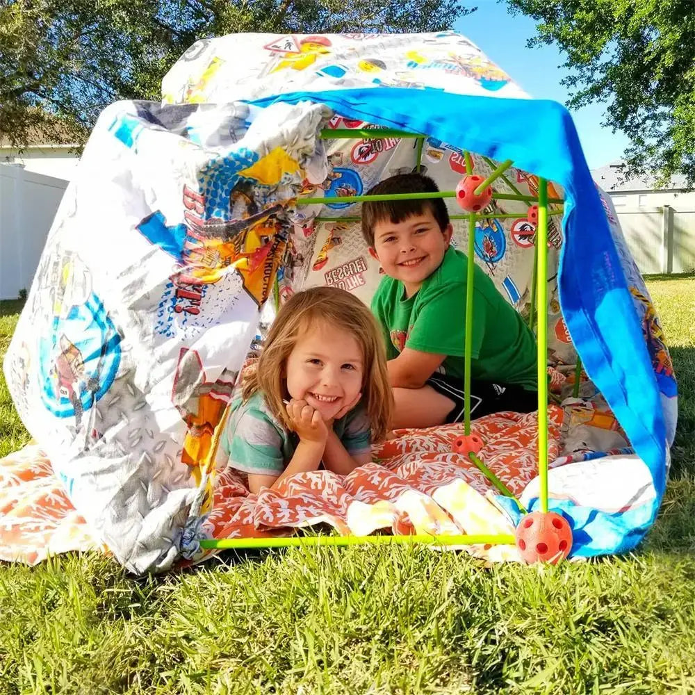 TinyBuilders | Childrens Fort Building Kit - TARHUS