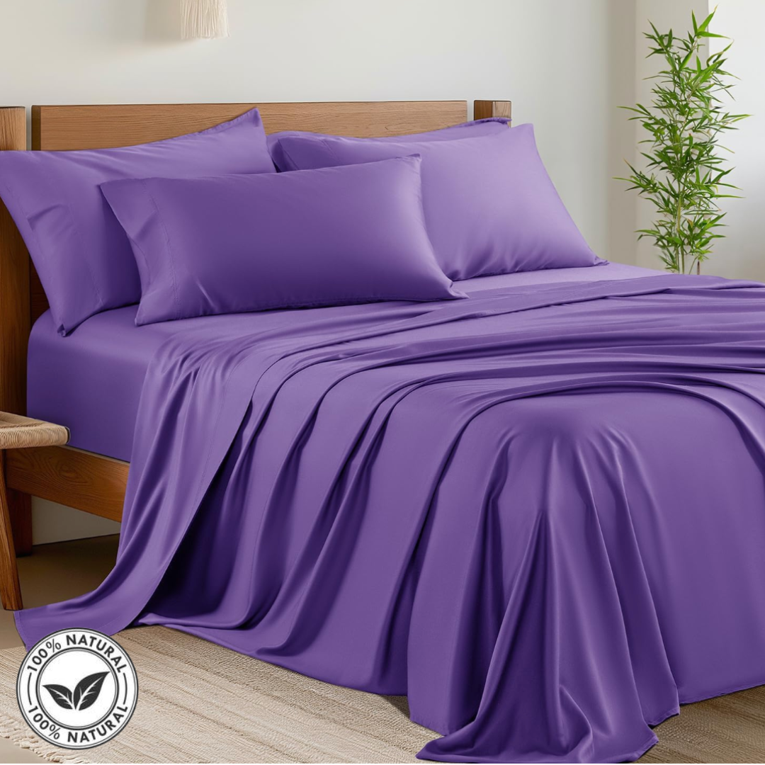 Premium Bamboo Cooling Sheets – Ultra Soft Breathable Bed Sheets - TARHUS