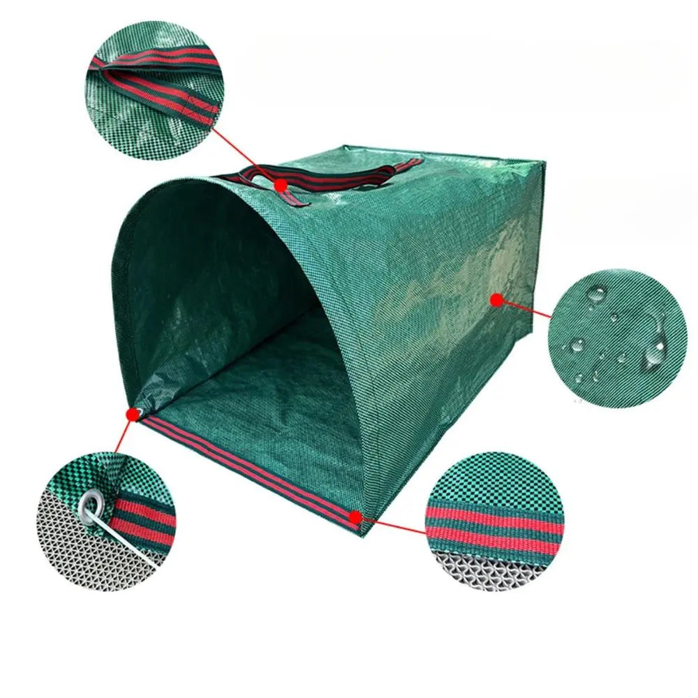 Reusable Garden Leaf Collector Bag – Heavy-Duty Yard Waste Trash Bag for Leaves, Grass & Debris - TARHUS