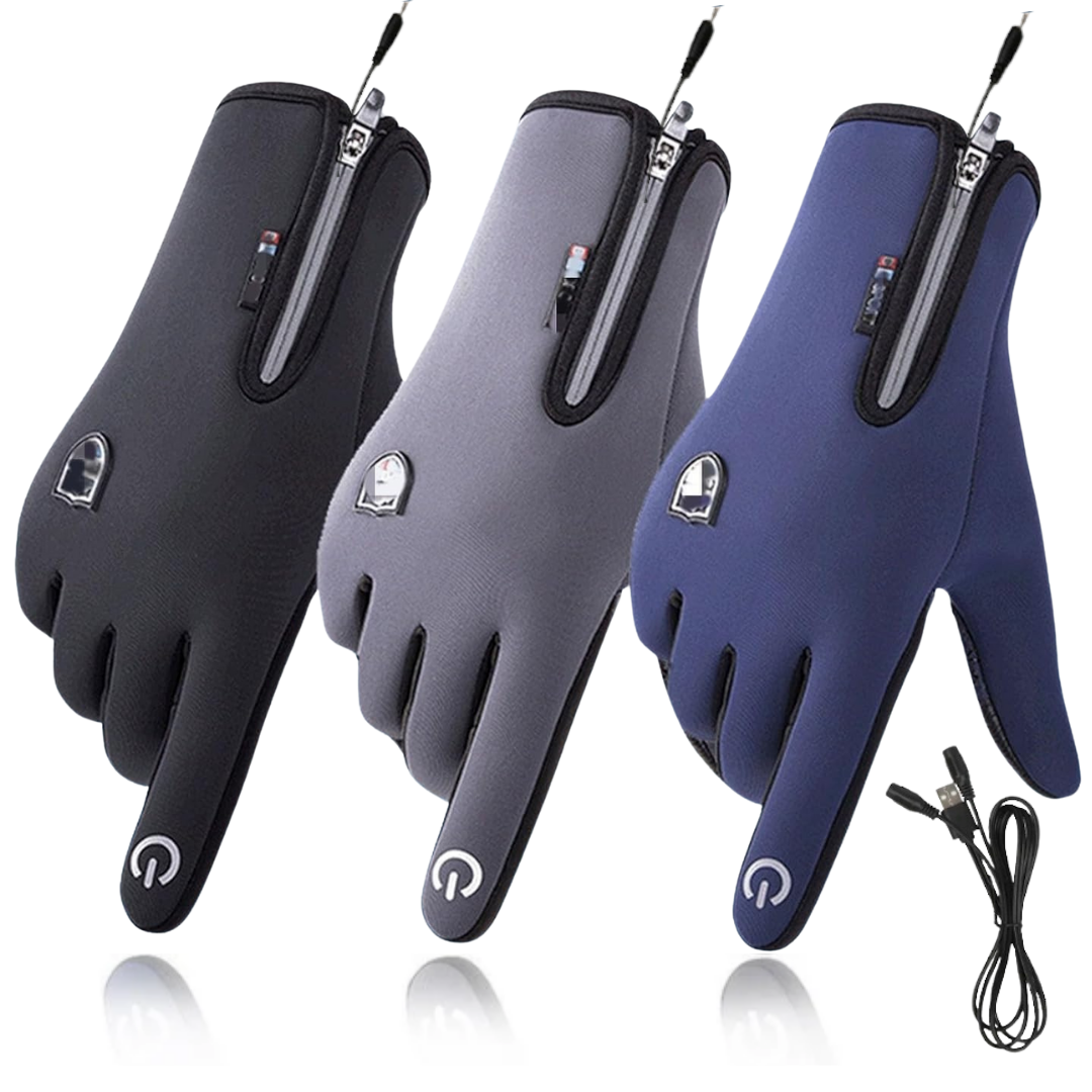 Outdoor Heated Gloves | Windproof & Waterproof – Plus Velvet Warmth TARHUS Care & Health