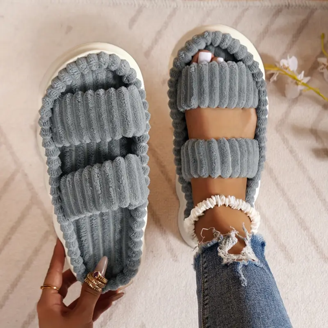 Puffy Cloud Slides for Women – Lightweight, Ergonomic Comfort Sandals - TARHUS