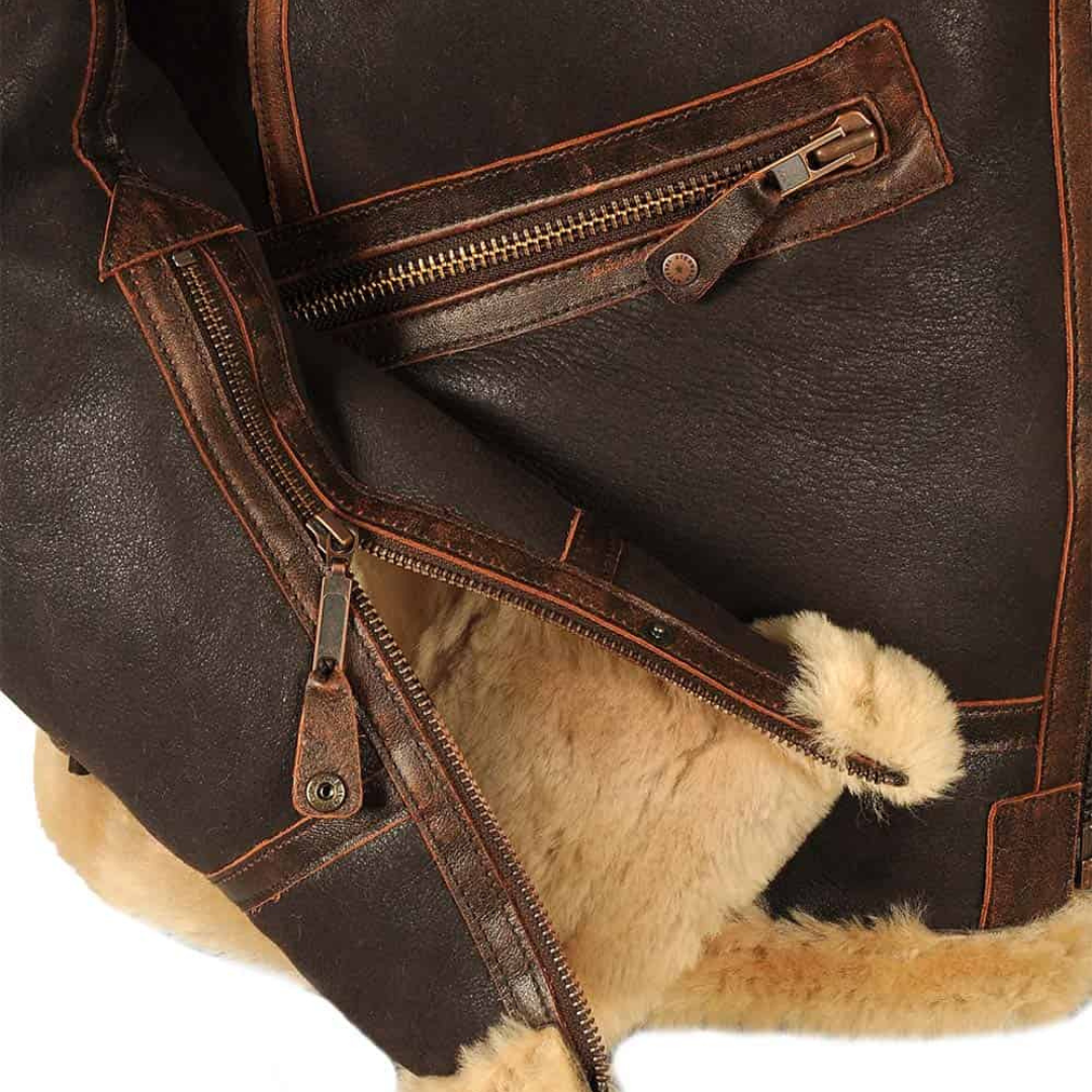 Men’s Pilot Winter Coat – Classic Bomber