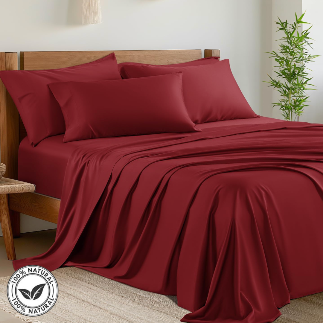 Premium Bamboo Cooling Sheets – Ultra Soft Breathable Bed Sheets - TARHUS