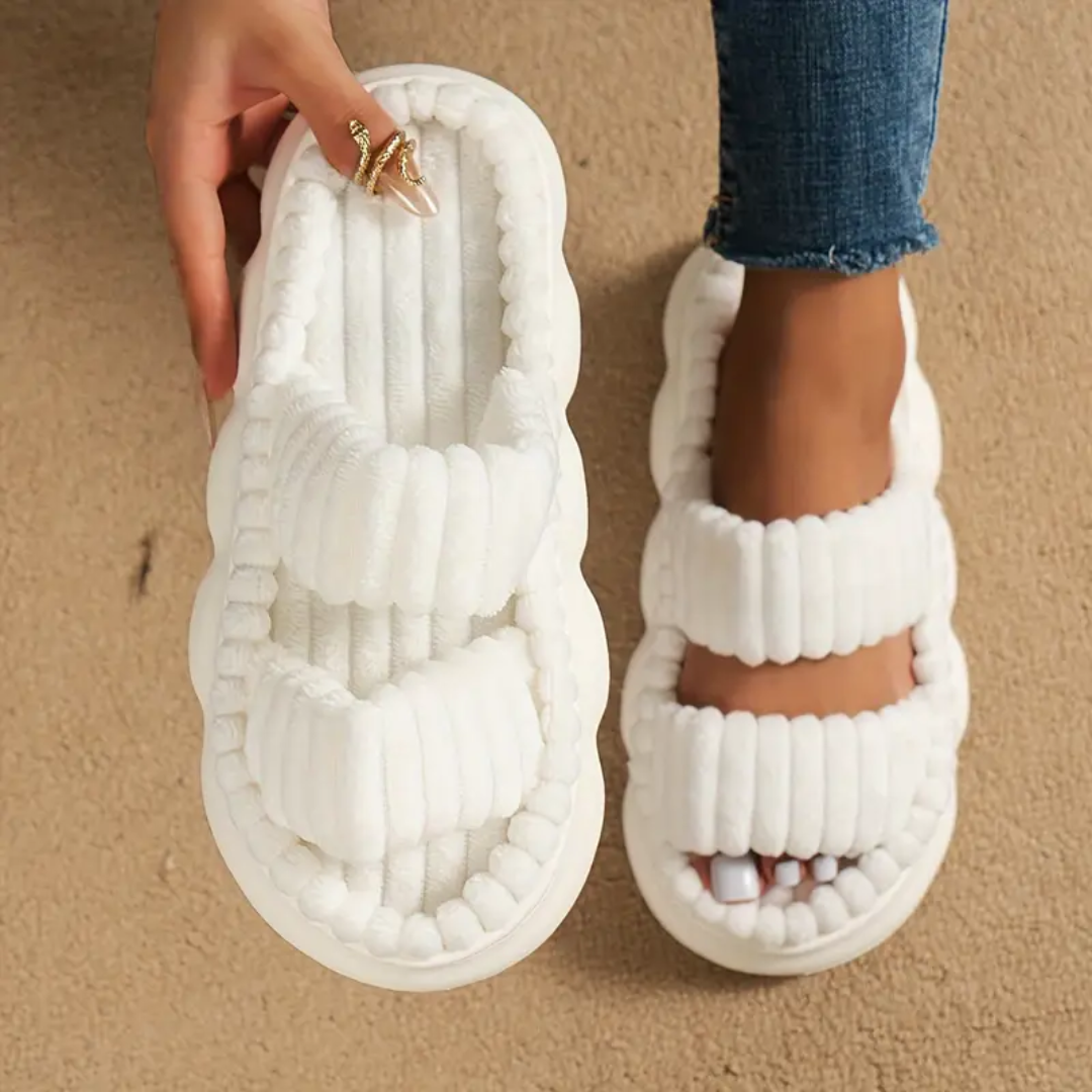 Puffy Cloud Slides for Women – Lightweight, Ergonomic Comfort Sandals - TARHUS