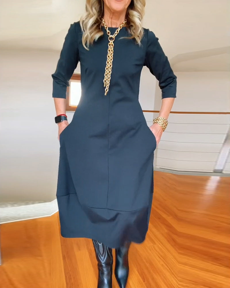 KIARA - Chic Midi Dress - TARHUS