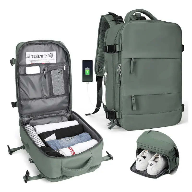 All-in-One Carry-On Travel Backpack - TARHUS