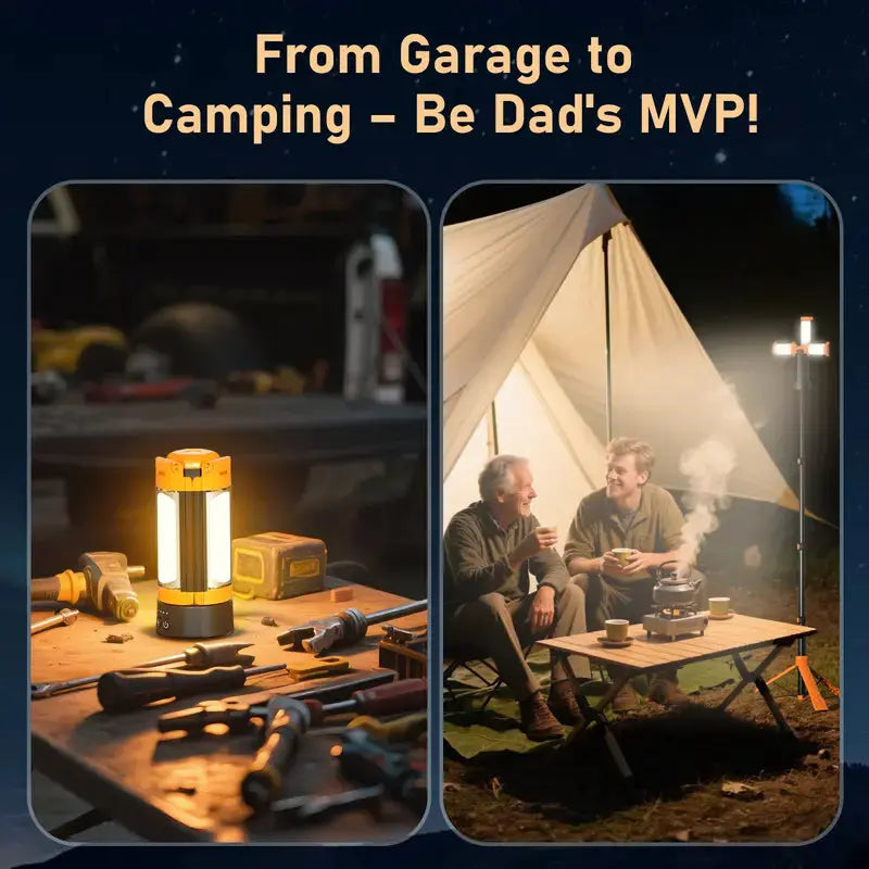 Rechargeable 10000mAh Camping Light - TARHUS