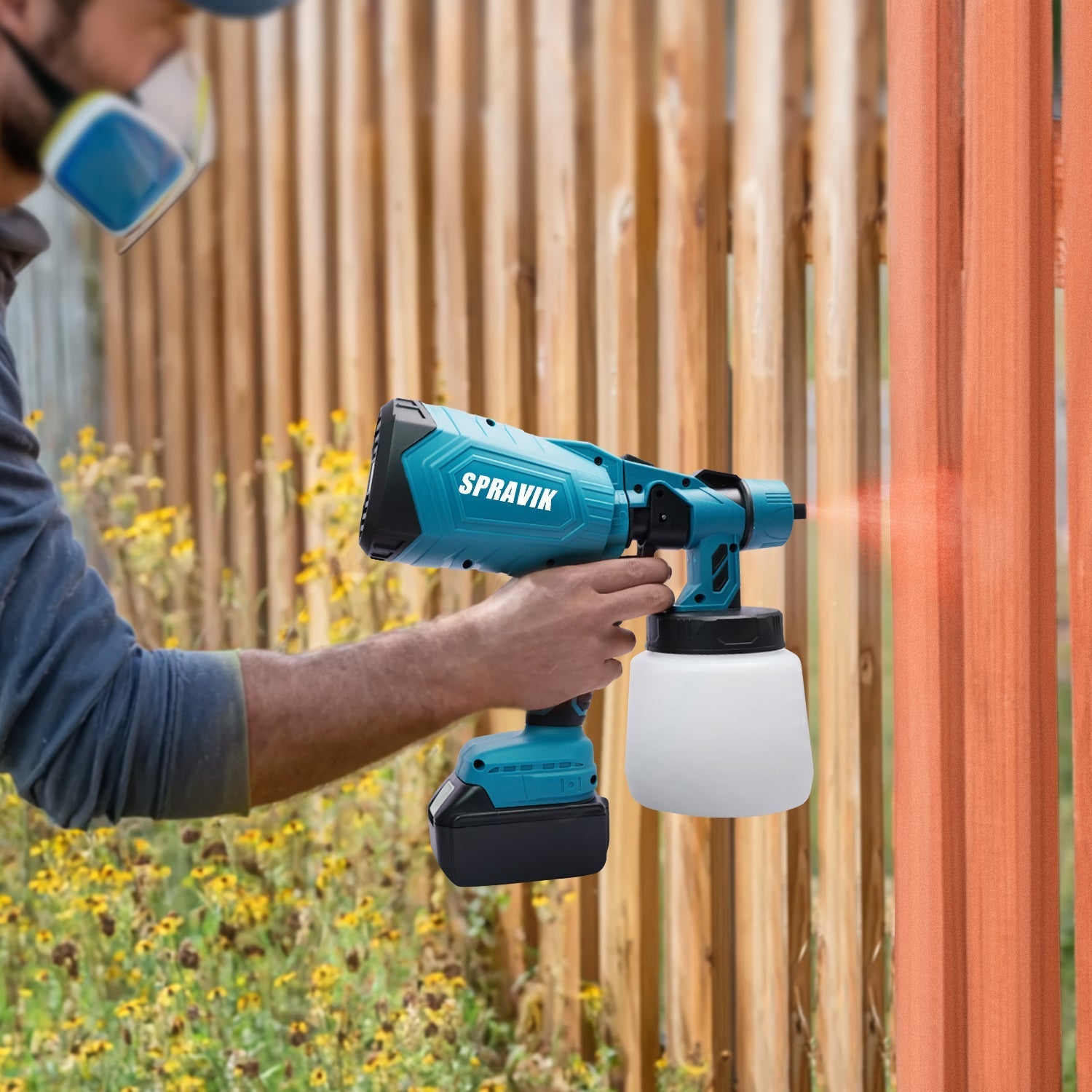 Cordless Paint Sprayer – High-Pressure Precision & Effortless Coverage TARHUS Paint Sprayer