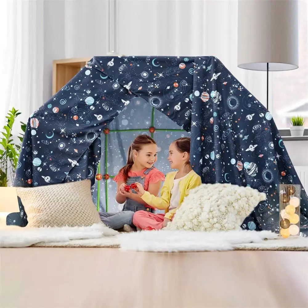 TinyBuilders | Childrens Fort Building Kit - TARHUS