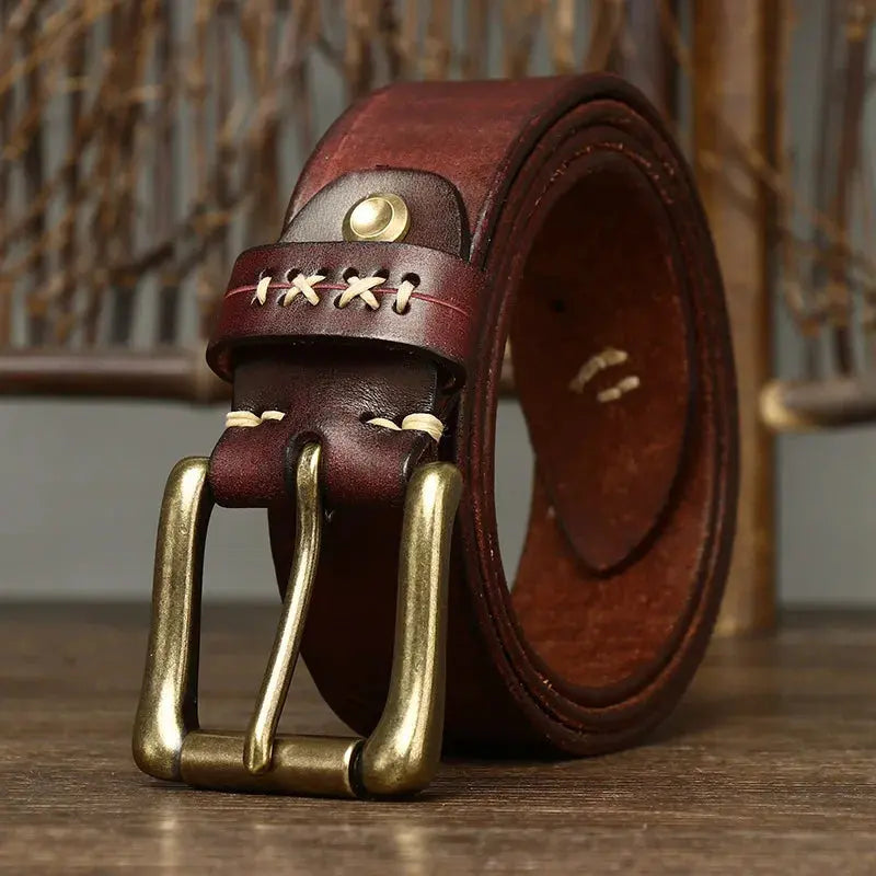Atlas Buffalo Leather Belt - TARHUS