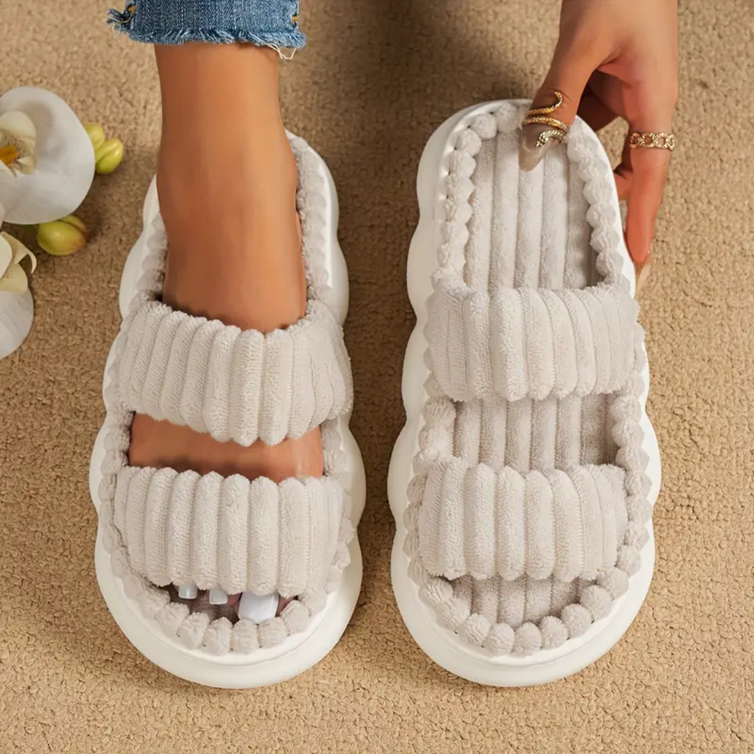 Puffy Cloud Slides for Women – Lightweight, Ergonomic Comfort Sandals - TARHUS