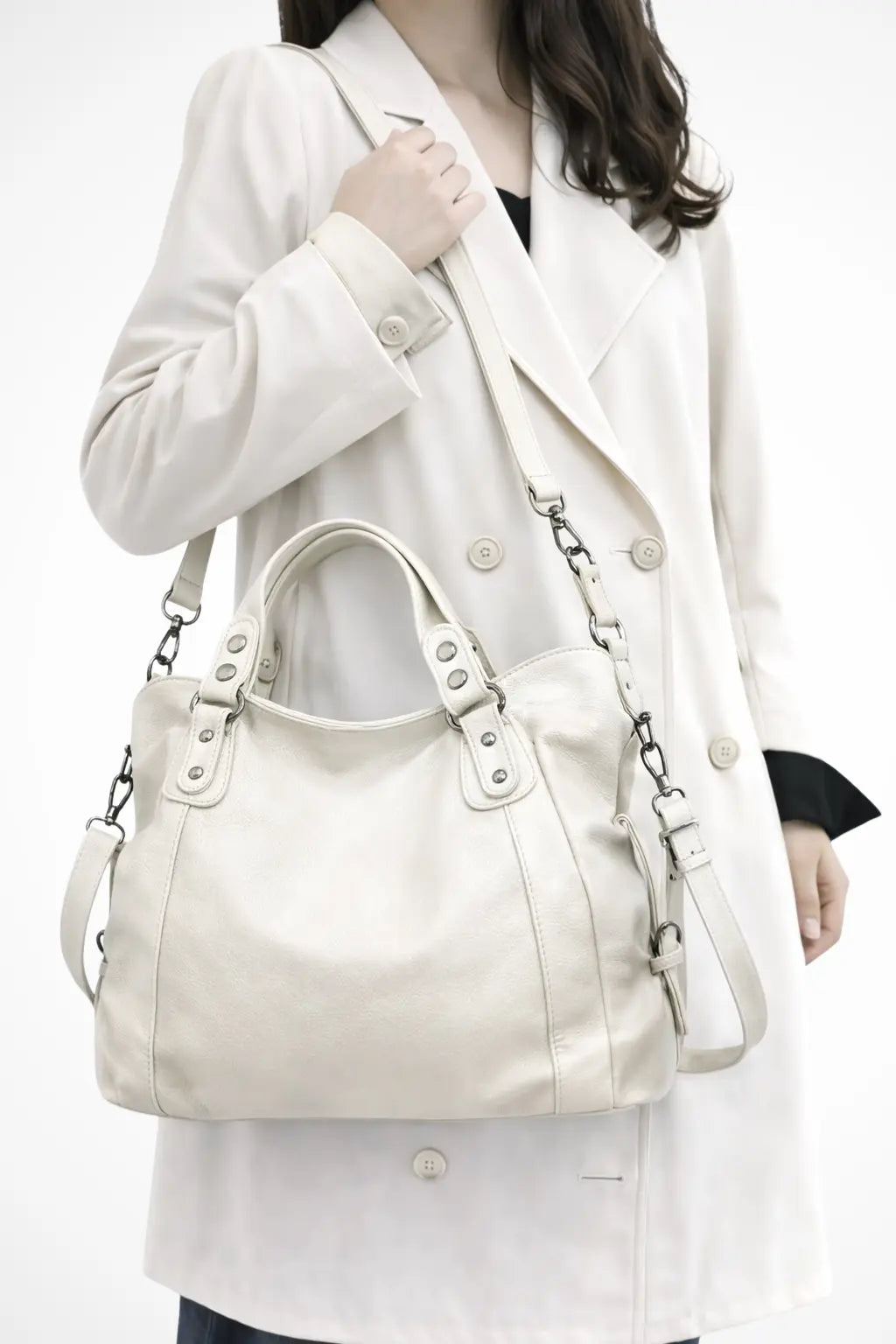 Elowen | Women Stud Detail Shoulder Bag TARHUS