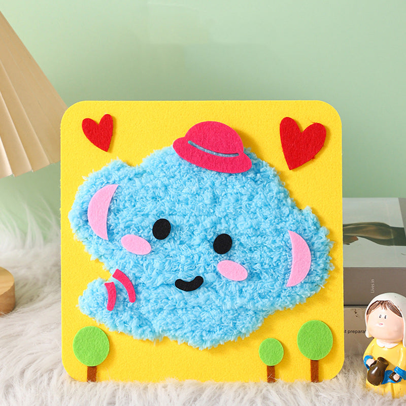 StitchJoy | DIY Embroidery Doll Set – Kids Craft Kit with Safe Tools & Colorful Yarn TARHUS Children's Toys