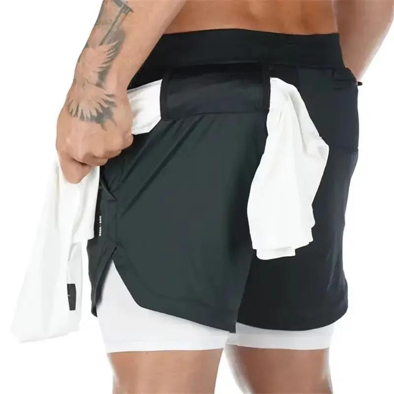 3 in 1 Tactical Fitness Shorts - TARHUS