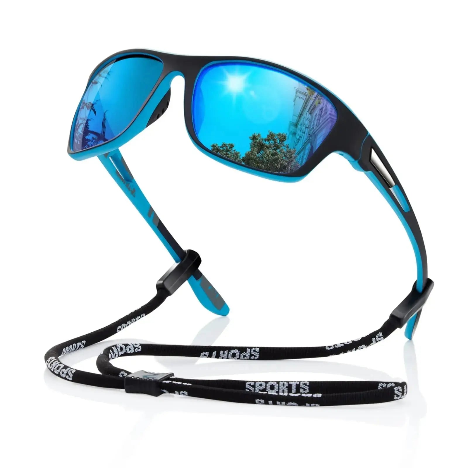 Polarizing Outdoor Sports Sunglasses with UV400 Protection – Lightweight and Stylish Design for Ultimate Eye Comfort - TARHUS