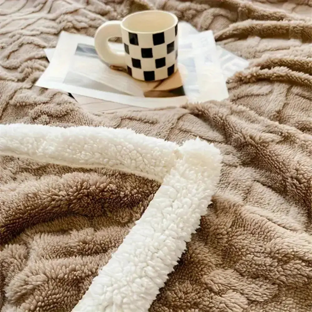 CozyNest Sherpa Blanket - TARHUS