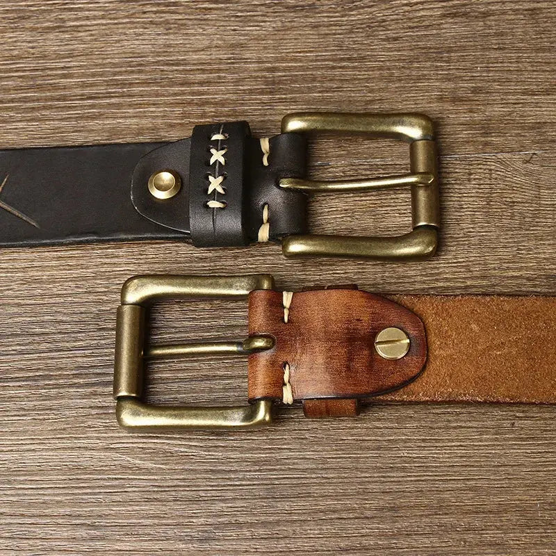 Atlas Buffalo Leather Belt - TARHUS