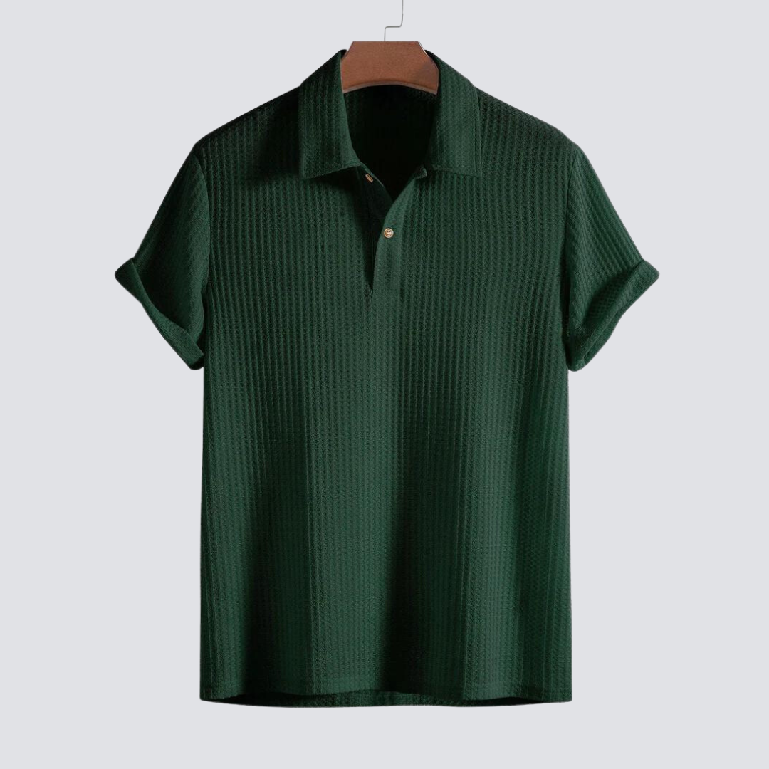 Massimo Waffle Knit Polo TARHUS Polo
