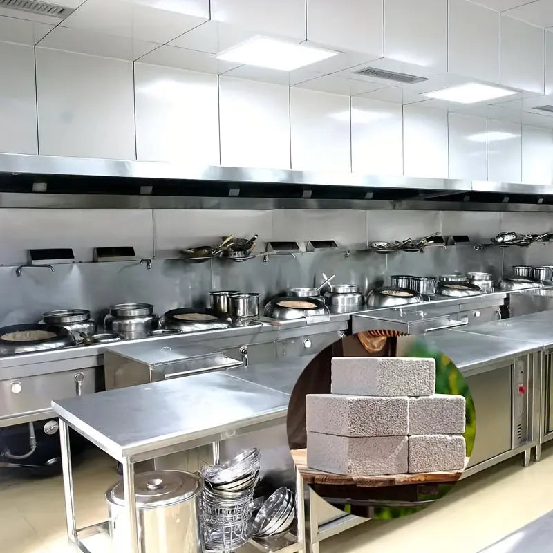 GrillMate | BBQ Grill Cleaning Brick – Pumice Stone for Outdoor Barbecue & Kitchen TARHUS Kitchen Accessories