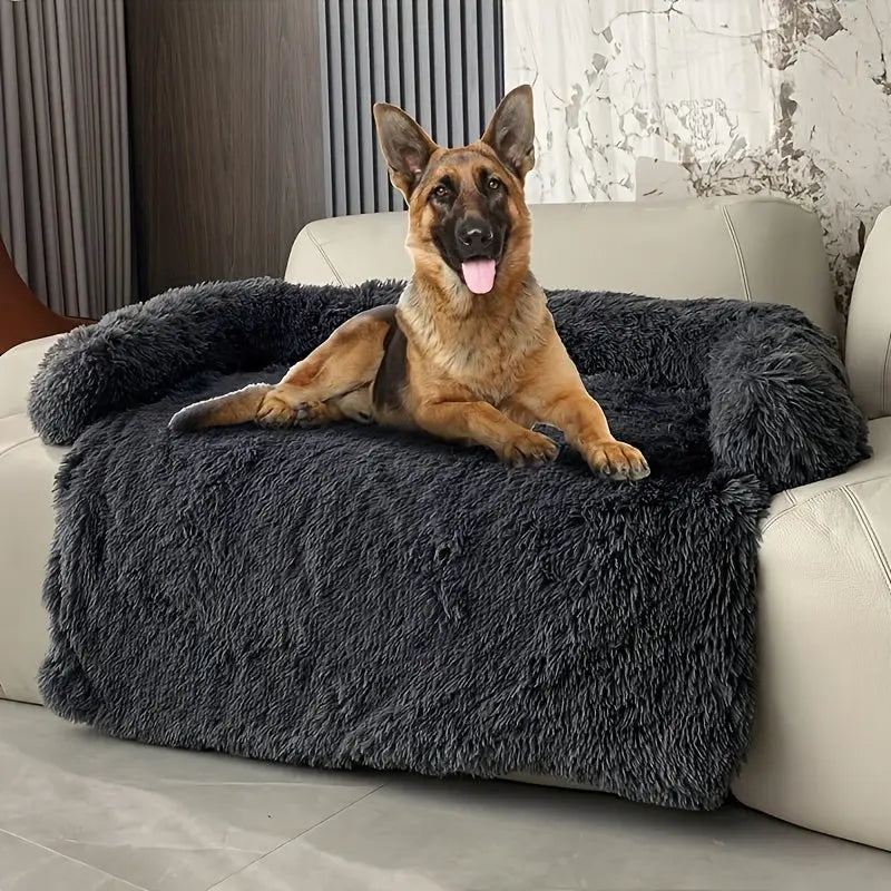 Soft Plush Pet Sofa Bed – Dual-Purpose Dog & Cat Cushion Couch for Small, Medium & Large Pets - TARHUS