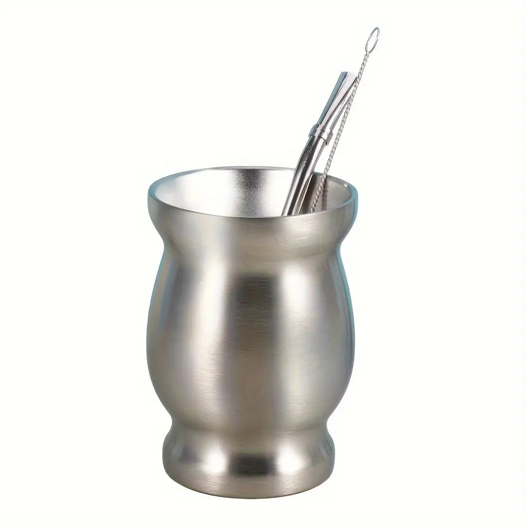 Stainless Steel Double-Wall Mate Cup - TARHUS