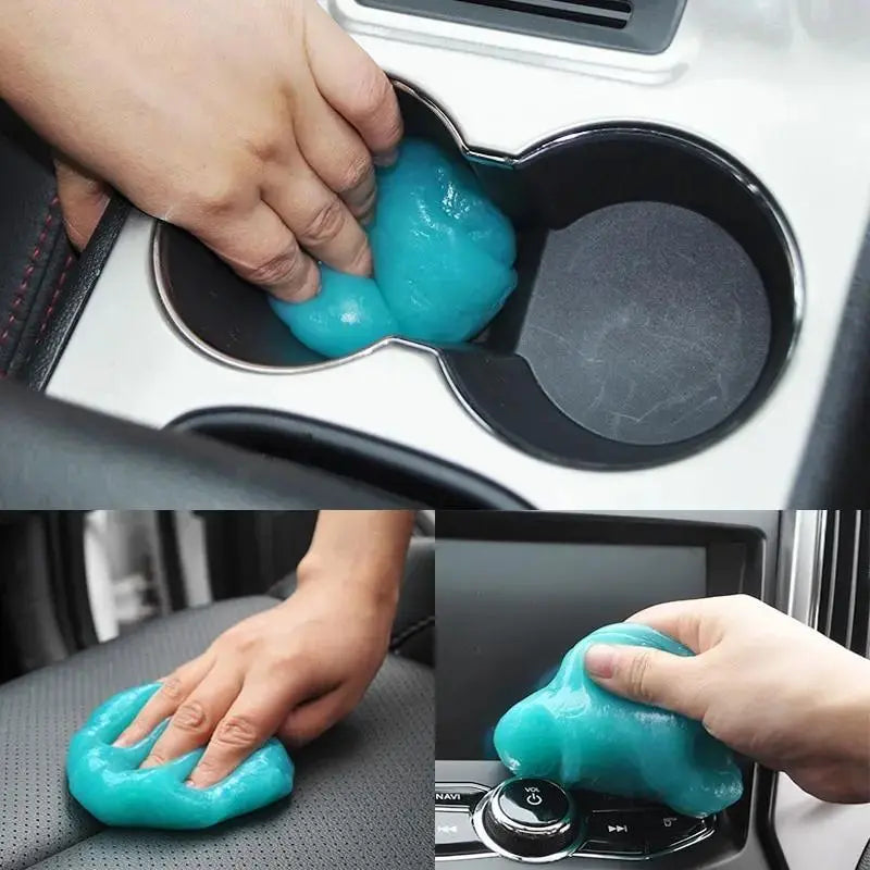 Car Cleaning Gel for Vents & Electronics – Reusable Dust Remover for Car Interior, Keyboards, and Hard-to-Reach Areas - TARHUS