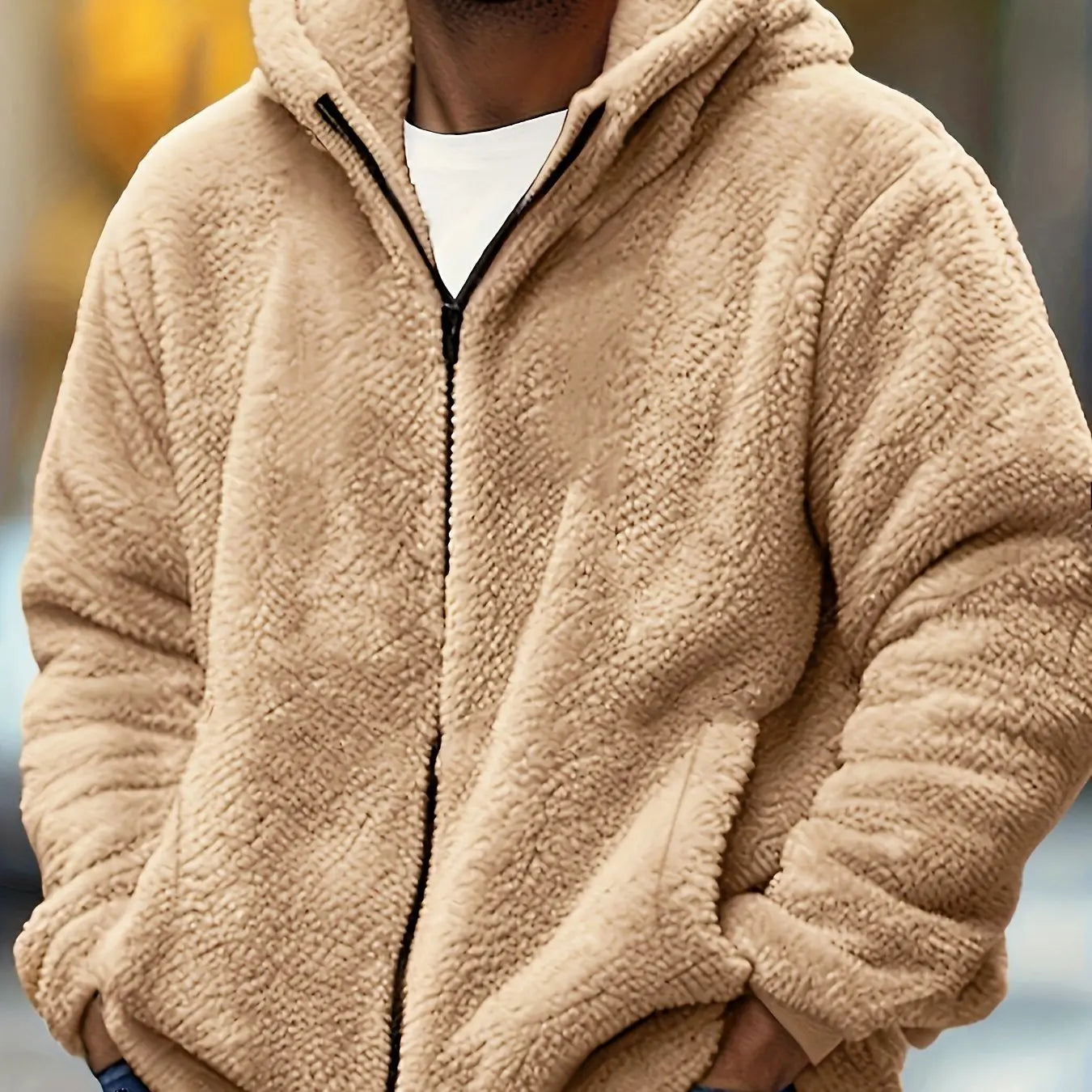 Martin | Men’s Plus Size Zip-Up Hooded Jacket - Casual Comfort Hoodie - TARHUS