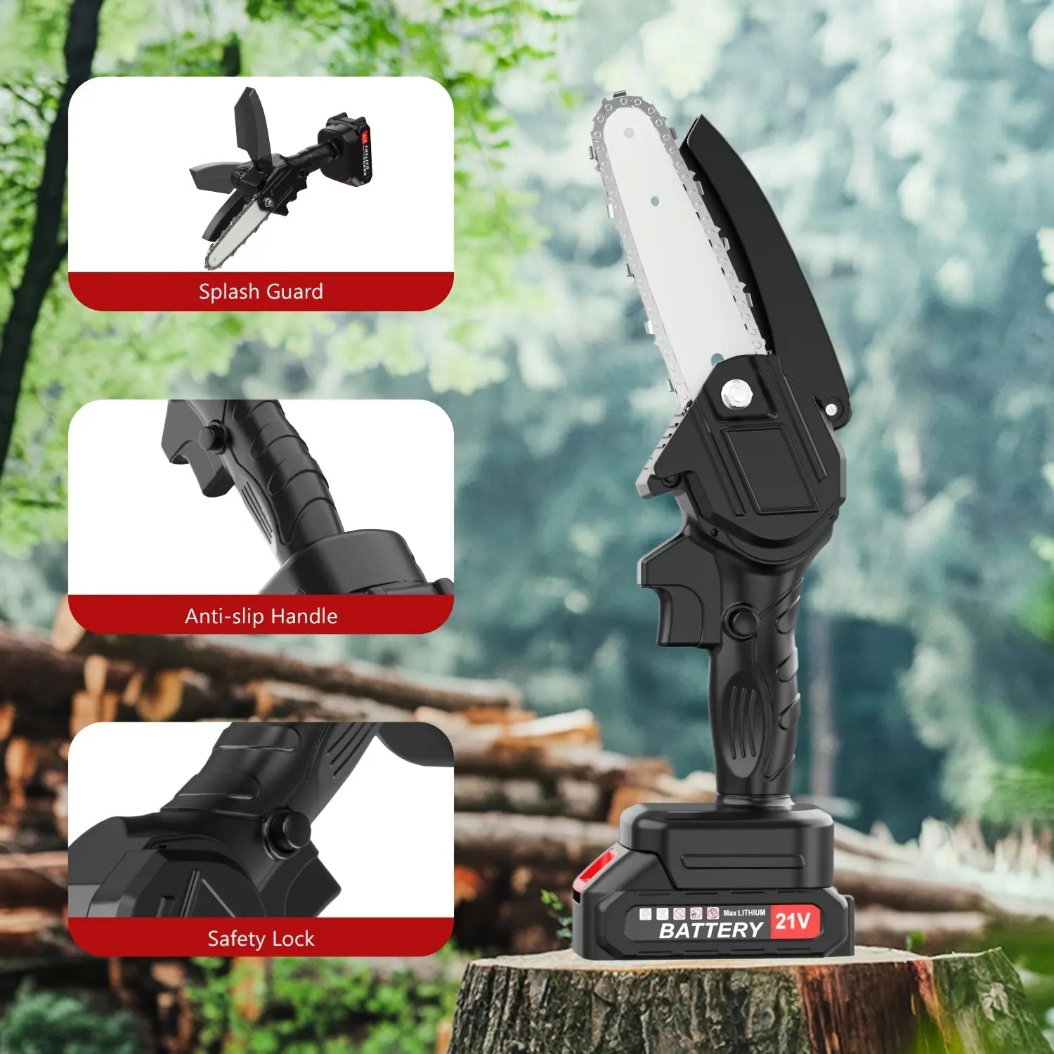 Handheld Portable Electric Chainsaw - TARHUS