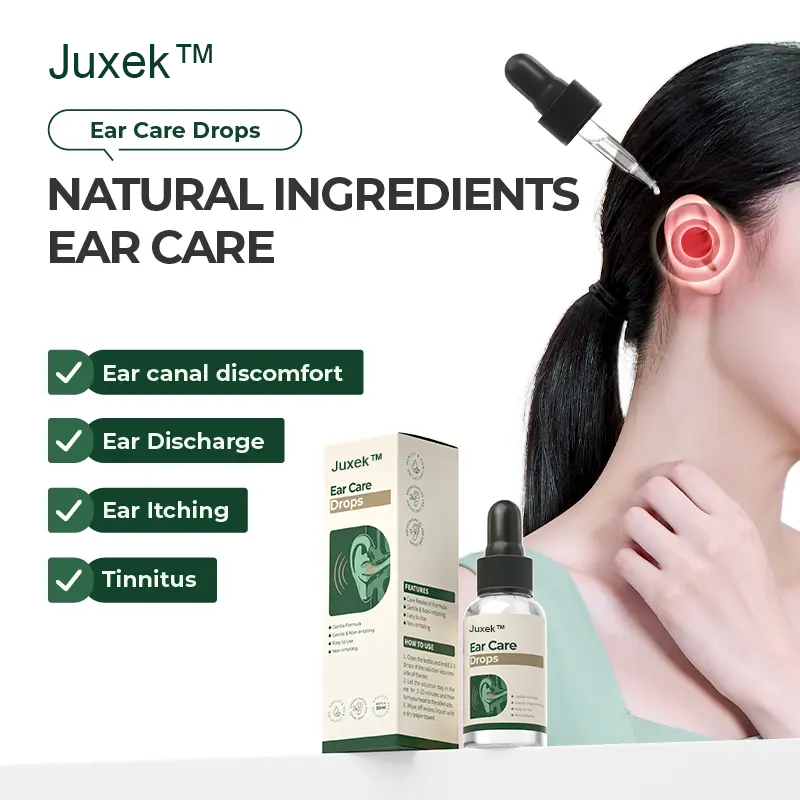 Juxek | Ear Care Drops – Plant-Based Ear Cleaning Solution TARHUS
