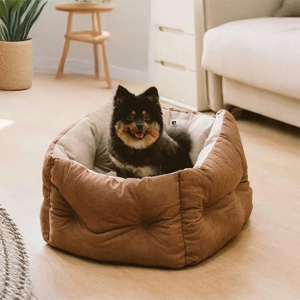 Travel Protection Booster Waterproof Elevated & Thickened Dog Car Seat Bed - TARHUS