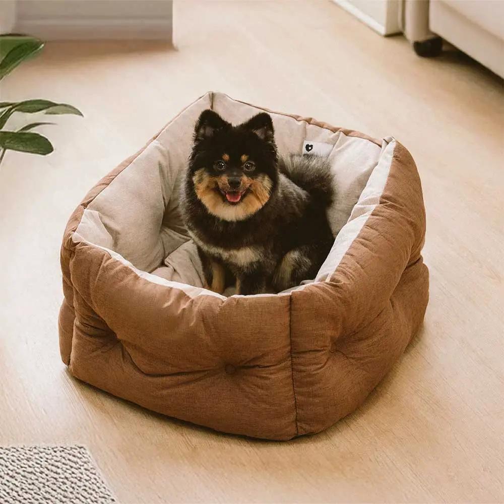 Travel Protection Booster Waterproof Elevated & Thickened Dog Car Seat Bed - TARHUS