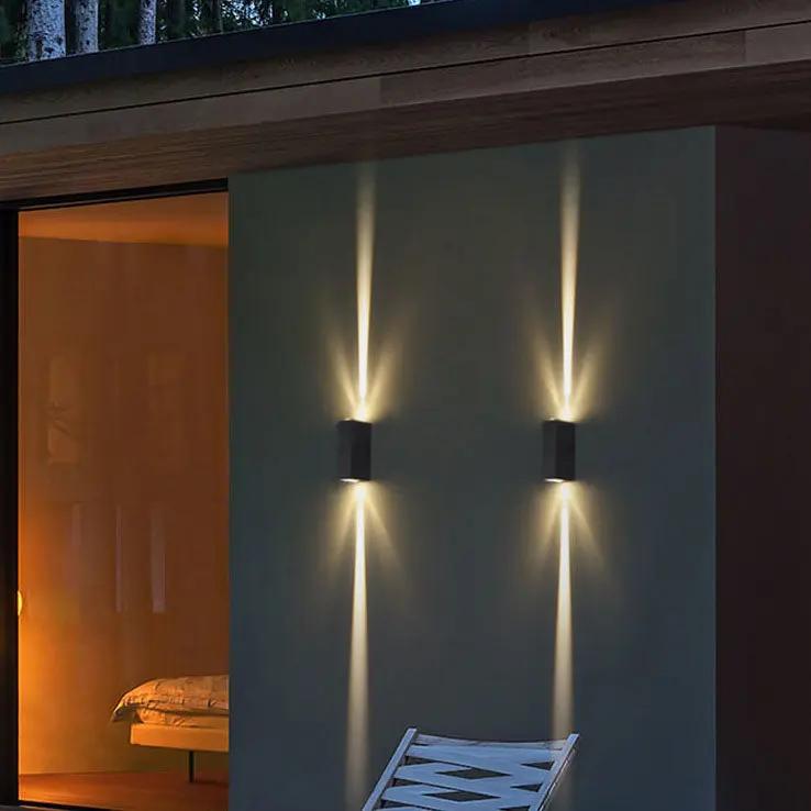 Modern Waterproof Outdoor Wall Light – Rectangular LED Wall Sconce for Porch, Patio & Garden - TARHUS