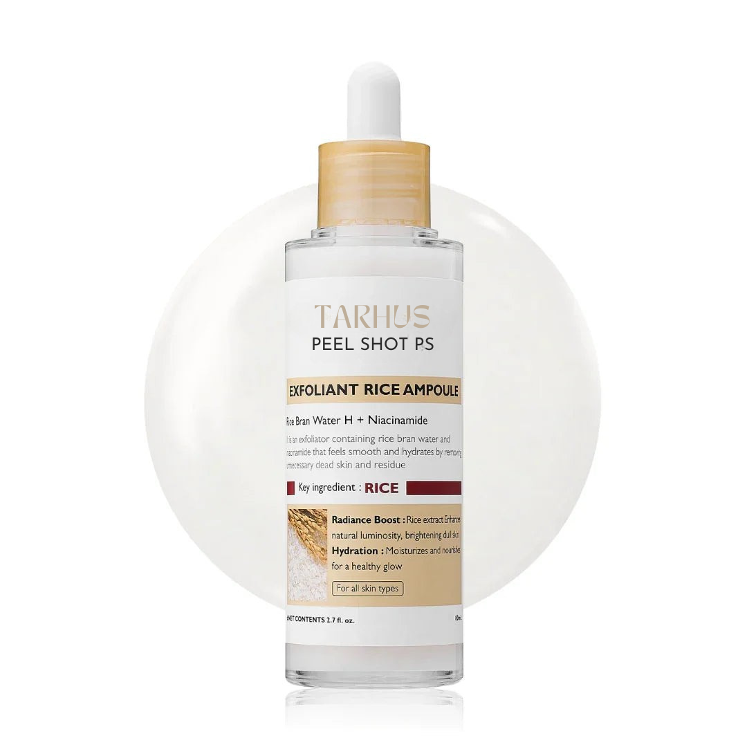 TARHUS | Peel Shot Glow Rice Ampoule Duo TARHUS