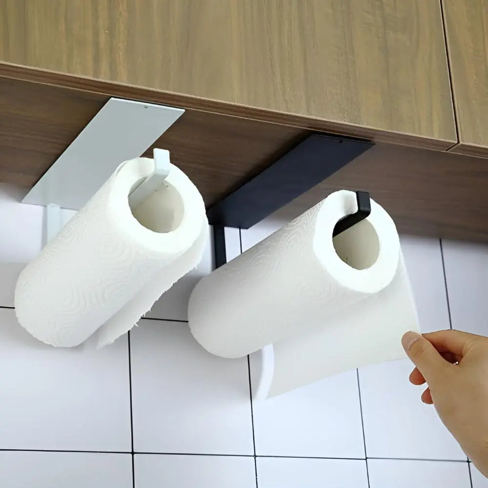 Wall-Mounted Paper Towel Holder | Space-Saving Adhesive Design TARHUS Kitchen Accessories