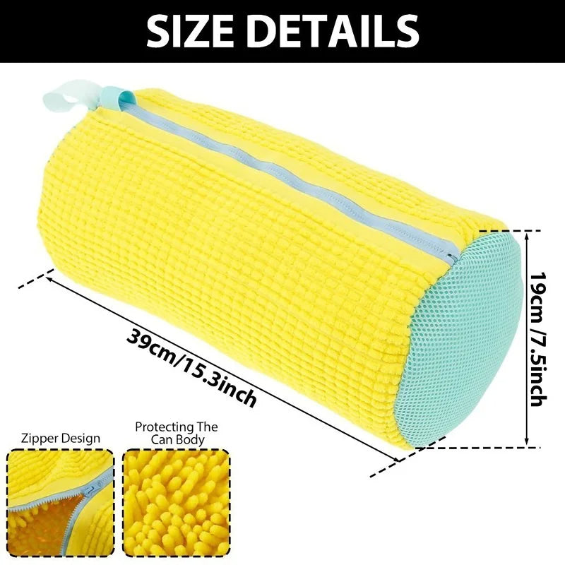 Zippered Shoe Laundry Bag – Reusable Mesh Washing Machine Bag for Sneakers, Trainers & All Shoe Types - TARHUS