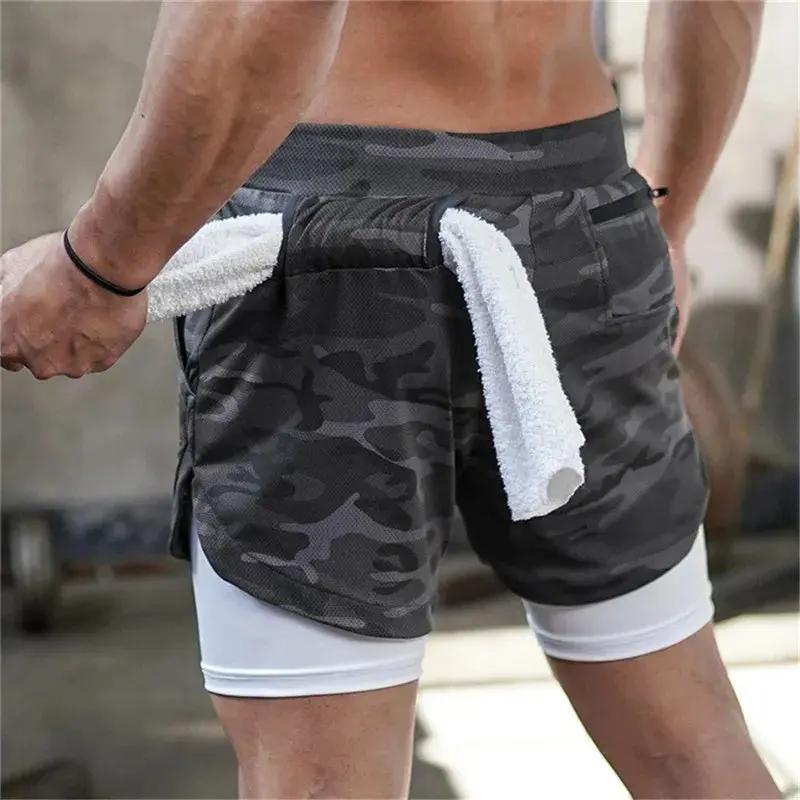 3 in 1 Tactical Fitness Shorts - TARHUS