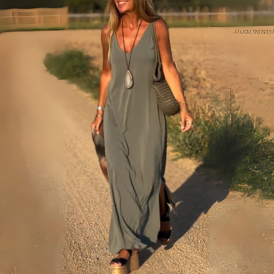 Arietta | Effortless Comfort Maxi Dress - TARHUS